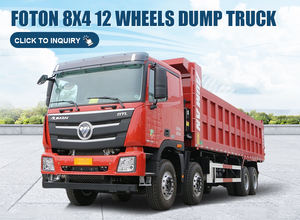 Camion benne lourd FOTON 15 tonnes, neuf, diesel, 12 roues, 8x4, Euro2, avec caméra de recul - Product Image 3