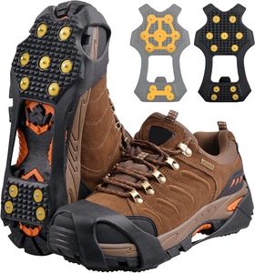 Steigeisen Eis klampen Traktion Schnee griffe für Stiefel Schuhe Frauen Männer Kinder Anti Slip 11 Spikes - Product Image 1