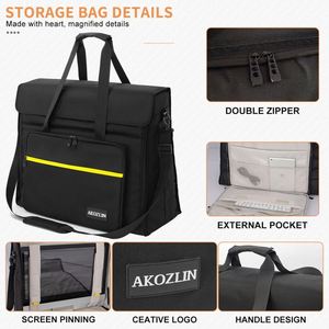 Muestra gratuita de bolsas cruzadas de alta calidad para computadoras portátiles de 13-15.6 pulgadas, impermeables, funda para laptop, bolso mensajero para laptop - Product Image 4
