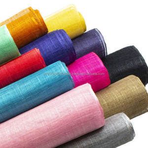 Tela de Sinamay de Color Personalizable, Fibra de Abacá Blanqueada y Endurecida, Tejido a Mano Sostenible, Origen China, Longitud de Fibra de 2-3 cm - Product Image 4