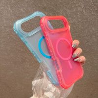 Étui magnétique 3-en-1 Beautyline personnalisable en gros, coques de téléphone dépolies pour différents téléphones tendance pour iPhone 17 Air