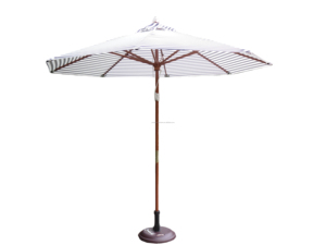 Parapluie en bois de 9 pieds pour l'extérieur <span class=keywords><strong>Parasol</strong></span> de luxe pour piscine commerciale <span class=keywords><strong>Parasol</strong></span> de jardin robuste en bois massif - Product Image 4