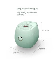 Mini cuiseur à riz électrique automatique OEM avec cuiseur à vapeur numérique 1,5l 1,8l antiadhésif pour garder les cuiseurs à riz au chaud, nouveaux appareils 2022