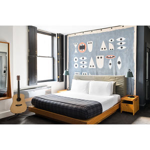 Dormitorio moderno de Ac <span class=keywords><strong>International</strong></span> <span class=keywords><strong>Hotel</strong></span>, muebles exclusivos, mesas de madera, sofá, vestíbulo, Banco de equipaje para apartamentos, hoteles - Product Image 1