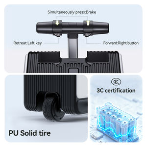 <span class=keywords><strong>Valise</strong></span> intelligente 40L légère, bagage intelligent avec scooter, bagage de <span class=keywords><strong>cabine</strong></span> avec port USB et pieds rétractables - Product Image 6