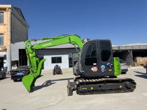 Machine de construction Hitachi Zx75us en vente utilisée Hitachi ZX75 excavatrice machines Original japonais en stock - Product Image 3