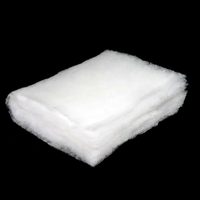 Rembourrage en fibre de polyester biodégradable, léger et compressible pour chenil, oreiller en feutre et rembourrage de literie pour animaux