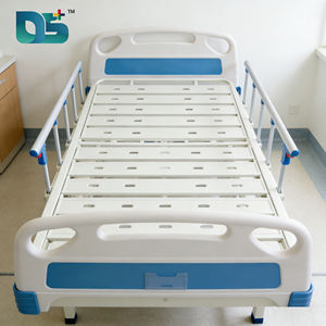 Cama Manual con Manivela Cromada, Barandillas de Aleación Plegables de 5 Secciones, Cabecera de ABS, para Cuidado Médico Hospitalario y Residencias de Ancianos, Económica - Product Image 6