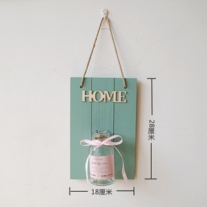 Colgante <span class=keywords><strong>de</strong></span> tablero <span class=keywords><strong>de</strong></span> madera ecológico creativo, jarrón hidropónico, adornos para colgar en la pared, grabado decorativo para el hogar, decoraciones <span class=keywords><strong>de</strong></span> pared - Product Image 6