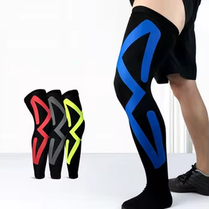 Ginocchiera Lunga con Striscia Antiscivolo in Silicone, Supporto per <span class=keywords><strong>Ginocchio</strong></span> Superiore e Inferiore - Product Image 1