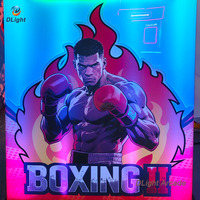 Machine de boxe à monnayeur avec affichage LED du score – Jeu d'arcade très rentable pour centre de jeux et parc d'attractions