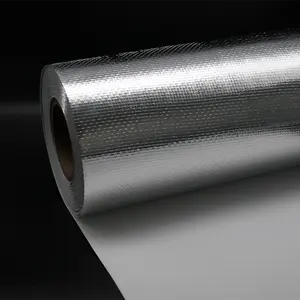 Aluminum Foil Poly Pe Laminated Aluminum Foil With Woven Fabric For Bitumen