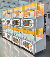 WANGERBAO Distributeur automatique de capsules Gacha personnalisable, double étage, en anglais, pour jeux d'arcade, à partir de 6 ans