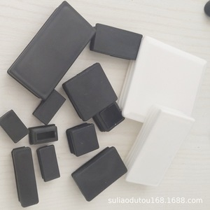 Rectangular Plastic Foot Pads For <b>Table</b> Chair Legs Black Non Slip Furniture <b>Protection</b> Pad Custom Size Available - Product Image 2