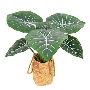 Faux feuillage imprimé en 3D grande plante caladium feuille à feuilles persistantes artificielle pour la décoration de <span class=keywords><strong>bonsaï</strong></span> - Product Image 5