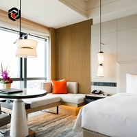Fournisseurs de meubles d'hôtel Alibaba, design d'intérieur de luxe, ensembles de chambres à coucher en bois massif 5 étoiles