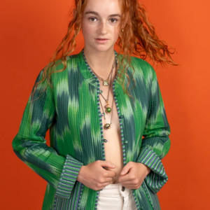 2024ホット販売18kゴールドメッキボールタイプエナメルカラータロットネックレス女性用 - Product Image 3