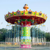 Chaise volante rotative pour enfants, manège de parc d'attractions, grande balançoire volante