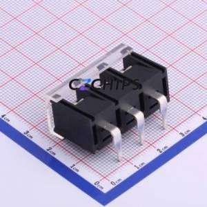 KF58R-10.0-3P Barrier Terminal Block Bent Lead Through Hole,P=10mm Connector With Cover Plate 10mm 1x3P Right Angle Pin - Product Image 2