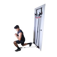 Tour 200 porte Gym exercice Fitness maison Gym système d'entraînement entraînement de force avec barre de résistance droite