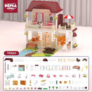 Koala Diary - <span class=keywords><strong>Maison</strong></span> de poupée en plastique en gros et jouets de meubles DIY pour enfants - Product Image 4