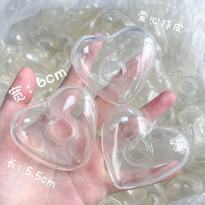Venta al por mayor de bolas antiestrés de goma TPR huecas hechas a mano DIY, juguetes para apretar, juguetes blandos de descompresión DIY - Product Image 4