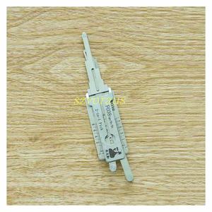 Lishi FO38 Alüminyum Alaşımlı S-Oluklu Elektrikli Kontrol Kilidi Kapı Kilidi için 2'si 1 Arada Profesyonel Çilingir Aleti - Product Image 3