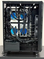 Nouvelle station de travail GPU tout-en-un Suqiao 4-GPU V100 DDR4 NVLink AI à refroidissement liquide, serveur informatique de bureau à refroidissement par eau