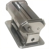 Machine à pâtes manuelle en acier inoxydable OEM, presse à pâtes avec réglage 7 vitesses, écologique, 2 mm et 6 mm