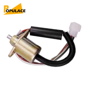 Vanne solénoïde Populace KM2V80-11700 12V pour coupure de carburant de générateur diesel - Product Image 2