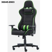 Chaise de jeu design moderne chaise de jeu d'ordinateur chaise de bureau à dossier haut 36045-7019