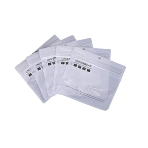 Großhandel Maßgefertigte Kleine Standbeutel Recycelbare <span class=keywords><strong>PET</strong></span>/CPP Reißverschlussbeutel Tiefdruck Oberflächenbehandlung für Kosmetik Schmuck Ringe - Product Image 2