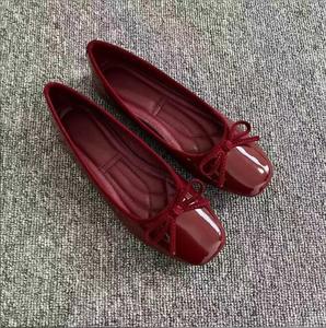 Nuove <span class=keywords><strong>Ballerine</strong></span> da Donna con Fiocco, Morbide e Comode per Passeggiate all'Aperto - Product Image 4