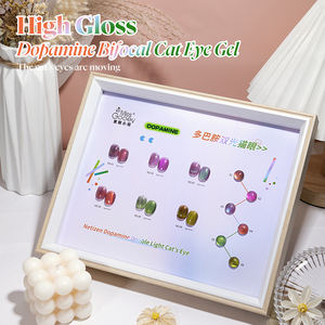 Miss Gooey 10ml Cat Eye Gel Polish Semi Permanent Soak Off Rainbow Magnetic Glitter Nail Gel Polish UV Gel Vernis pour <span class=keywords><strong>manucure</strong></span> - Product Image 4