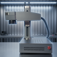 Nueva Máquina de Marcado Láser de Fibra Portátil de 40W de Alta Precisión para Metal, Certificada por CE, Portátil, con Soporte para DXF/AI/DST