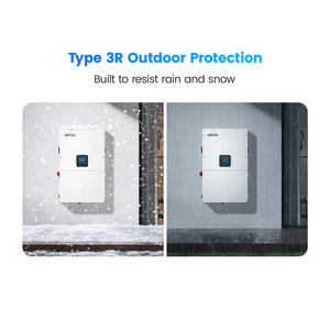 EPEVER ELD12K 12KW Onduleur hybride biphasé hors réseau standard US 12000W 120V 240V AC <span class=keywords><strong>Max</strong></span>. 4 MPPTs Onduleur solaire - Product Image 3