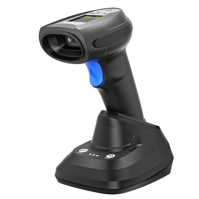 HENEX Hc-5208rcs Good Performance ID Card Passport OCR Reading MRZ 2.4G Wireless Barcode Readers 1D 2D Barcode Scanner