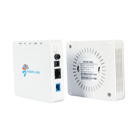 Puente de soporte de red óptica FTTH + ruta buen precio puerto único 1GE EPON ONU ONT