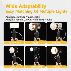 KAZHI 40000mAh Support de batterie universel avec vis 1/4, entrée/sortie USB-C PD, poignée de batterie <span class=keywords><strong>D</strong></span>-Tap pour éclairage photographique extérieur - Product Image 6