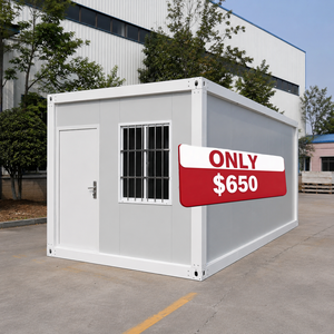 Maison Modulaire Préfabriquée de Luxe Moderne en Kit 20ft 40ft, Cabine Détachable Portable, Conteneur Habitable pour Usage Commercial - Product Image 1