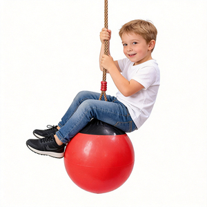 Ballon de balançoire Ropecube, ballon gonflable durable résistant aux déchirures <span class=keywords><strong>pour</strong></span> enfants, équipement de jeu sensoriel intérieur/extérieur - Product Image 1