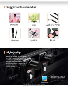 Medium Custom Kleuren Meerdere Betaalmethoden Autonome Lipsticks Automaat - Product Image 4