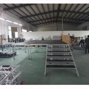 Plataforma de escenario moderna con altura ajustable para eventos y espectáculos - Product Image 4