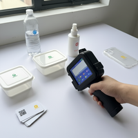 Mini Impresora Inalámbrica de Inyección de Tinta, Impresora Térmica de Bolsillo Portátil de Alta Resolución 600DPI para Documentos, Etiquetas y Codificación de Botellas