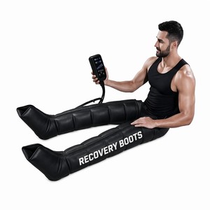 Massaggiatore a Compressione d'Aria per Gambe a 6 Camere con Controller Intelligente per Recupero Sportivo e Sollievo Pre e Post Allenamento - Product Image 1