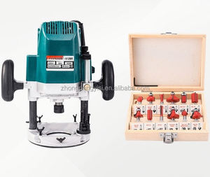 Routeur électrique portable de petite taille 1600W 220V, machine à fraiser pour le travail du bois, machine à graver le bois portable - Product Image 2