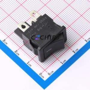 SS21-BBAWG-R Rocker Switch Through hole Component (THT) Switch 21mm 15mm Concave Bend Without - Product Image 1