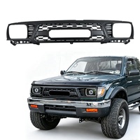 Gril Balap Offroad 4x4 Tanpa Lampu LED untuk Toyota Tacoma 1995 1996 1997 Aksesoris Eksterior Radiator Gril Mobil