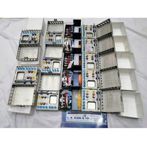 Kit de chirurgie orale pour implants, comprenant 12 instruments : Écarteurs osseux pour sinus lift et trepans, disques de scie, en acier inoxydable allemand de qualité médicale 2026 - Product Image 4