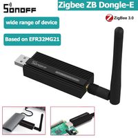 Sonoff ZBDongle-E Zentralsteuerung Dual-Band 2,4GHz Zigbee 3.0 Smart Hub mit App-Steuerung für Reibungslosere Smart Home Assistenz